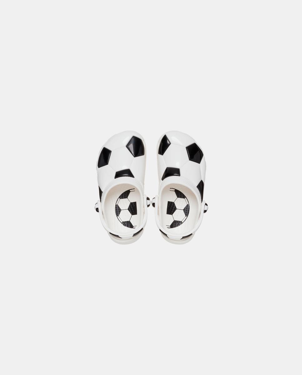 Socas de Bebé Classic Soccer Ball Clog Branco-2