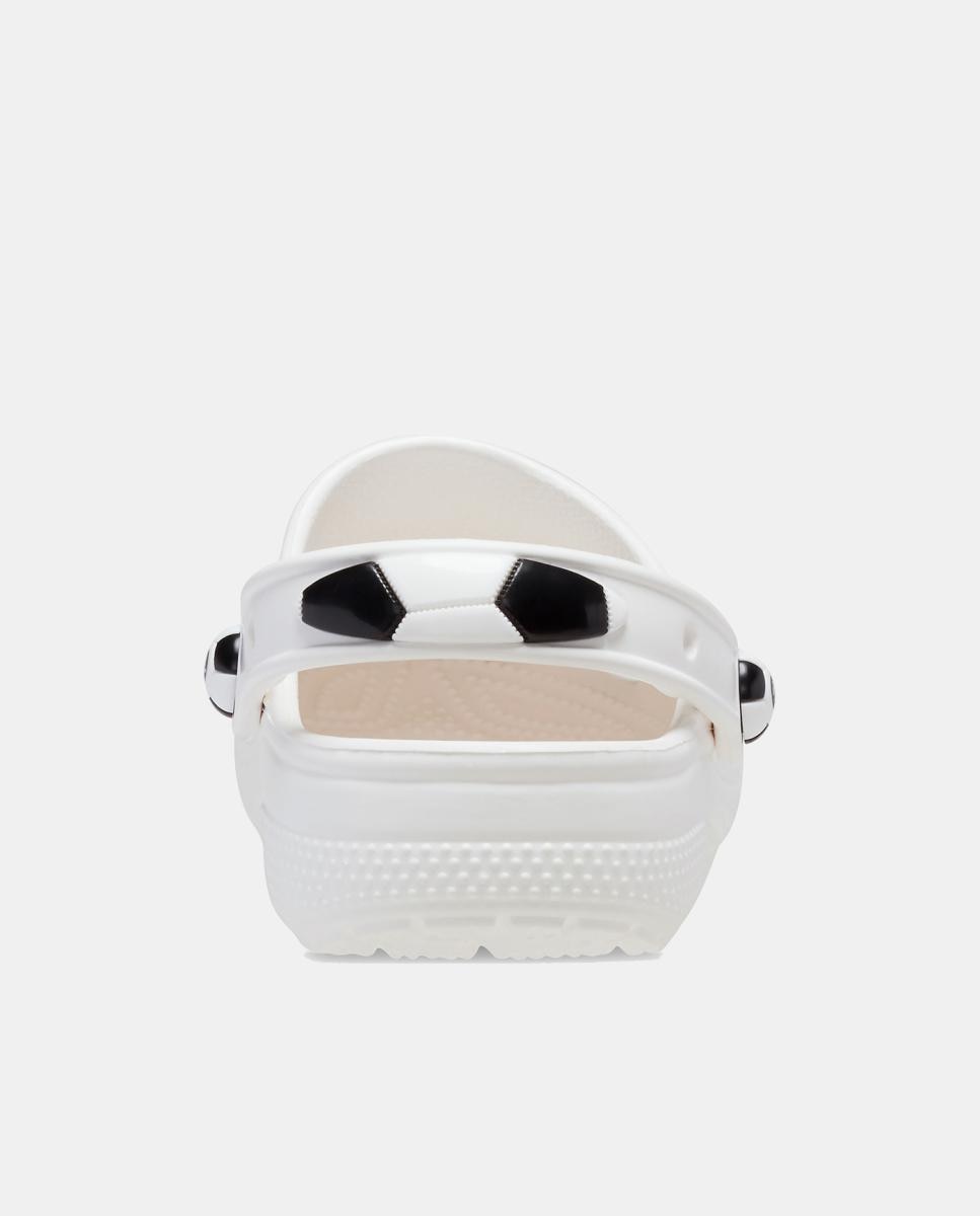 Socas de Bebé Classic Soccer Ball Clog Branco-6