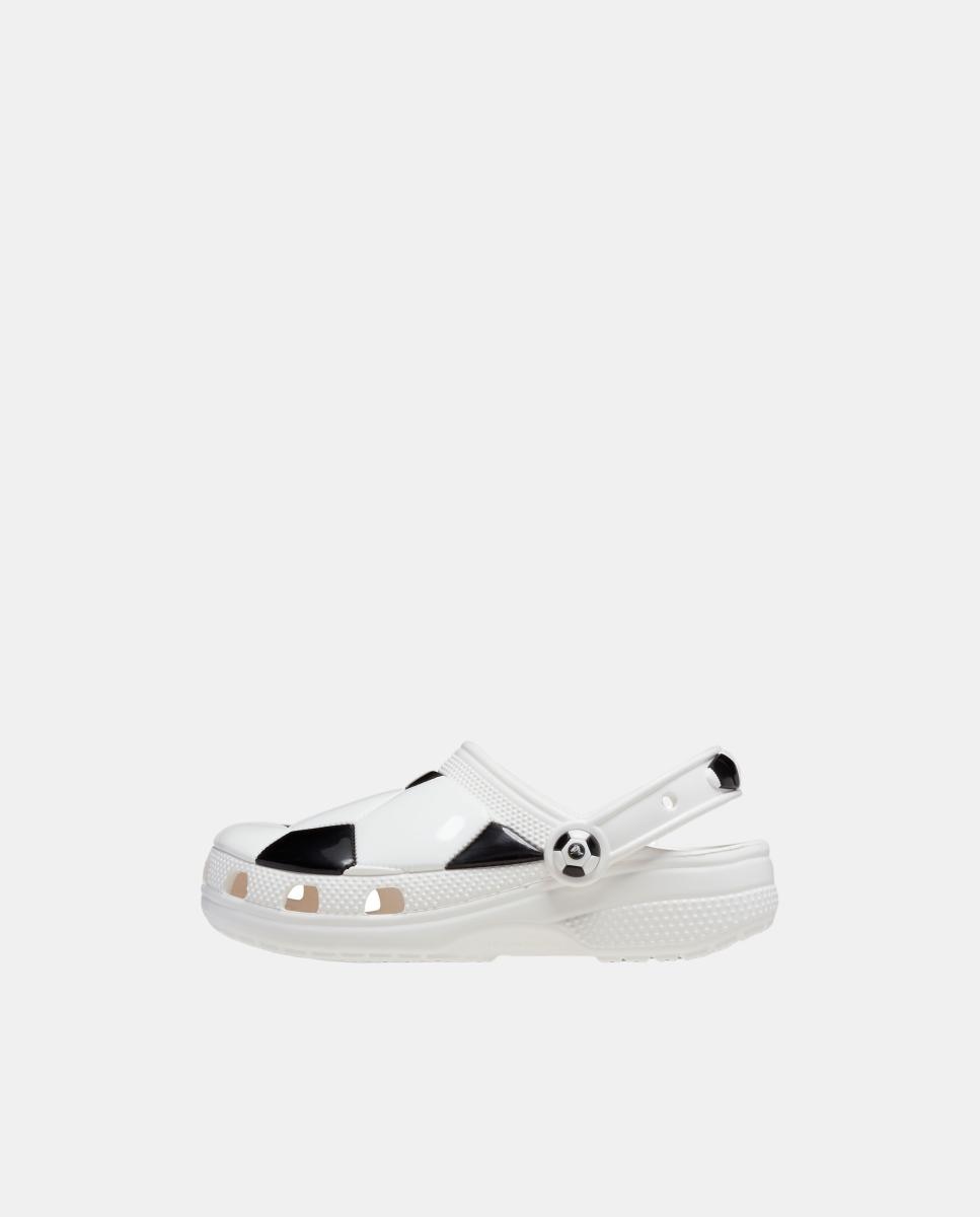 Socas de Bebé Classic Soccer Ball Clog Branco-7