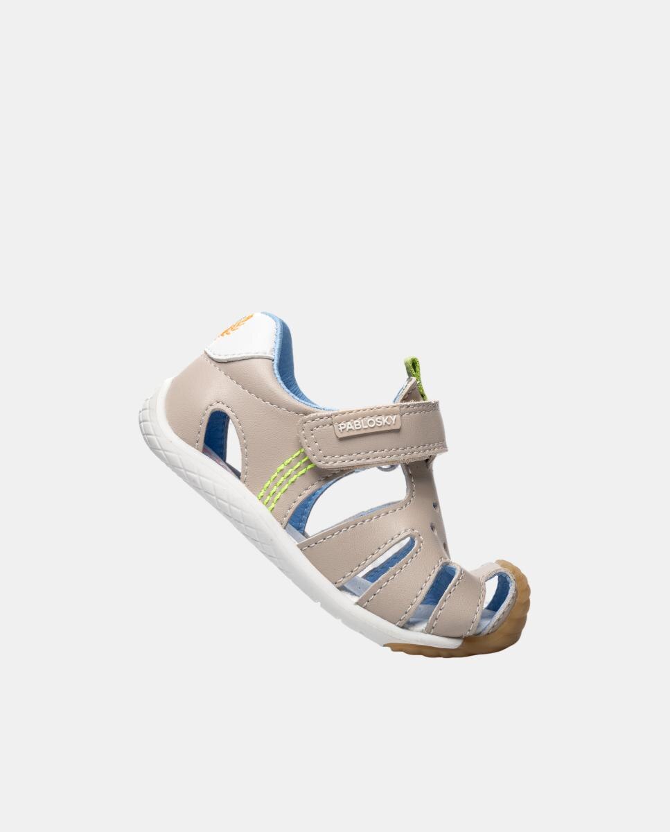 Sandalias Barefoot de bebé niño - Pablosky - Natural Natural-5