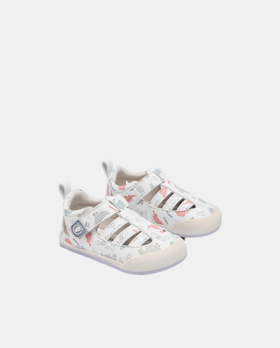 Sandálias Respeitadoras com Estampado de Dinossauros TECNOBABY BY CONGUITOS Multicolor-4