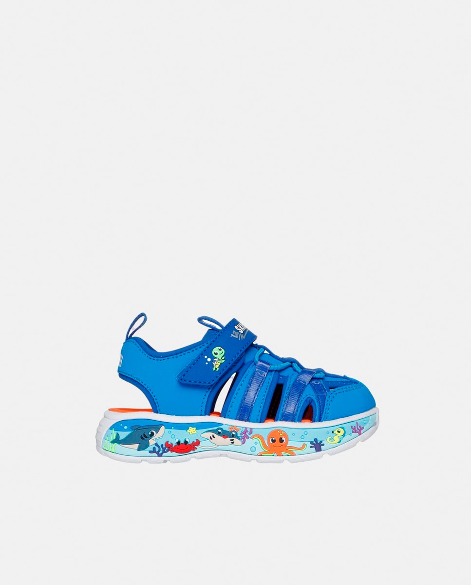 Imagem 0 de Sandálias Fechadas com Ajuste de Velcro