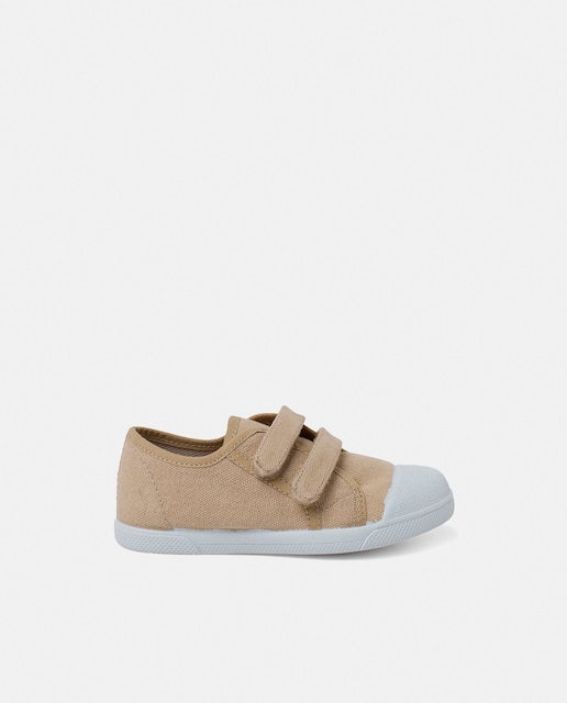Imagen 0 de Zapatillas blanditas lona eco tira adherente en azul vaquero