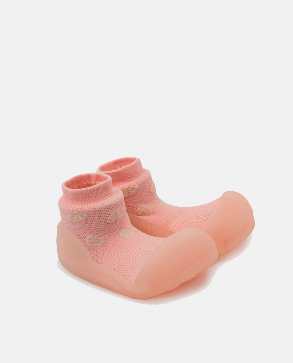Botas de Tricot de Bebé Attipas Rosa-claro-2