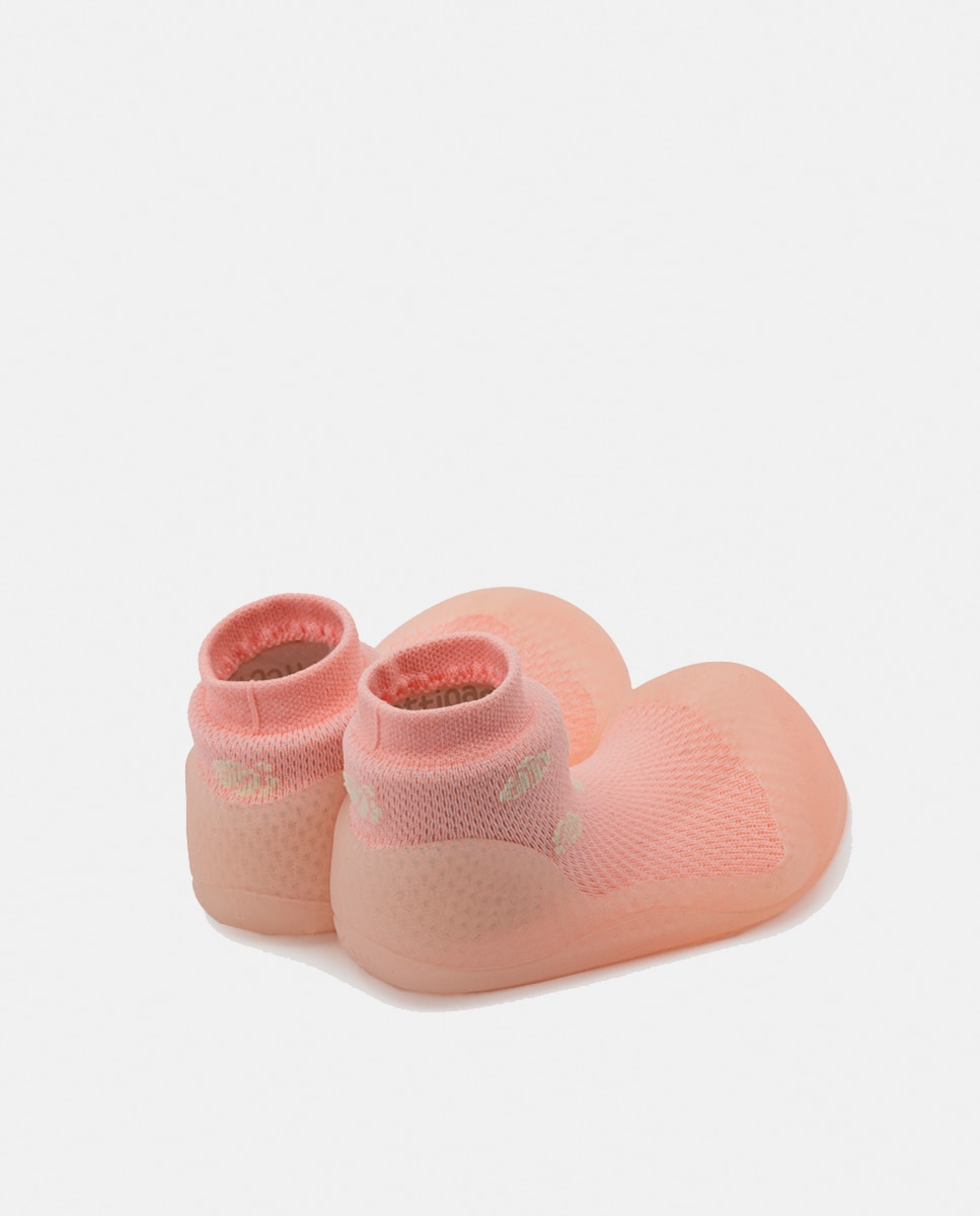 Botas de Tricot de Bebé Attipas Rosa-claro-3