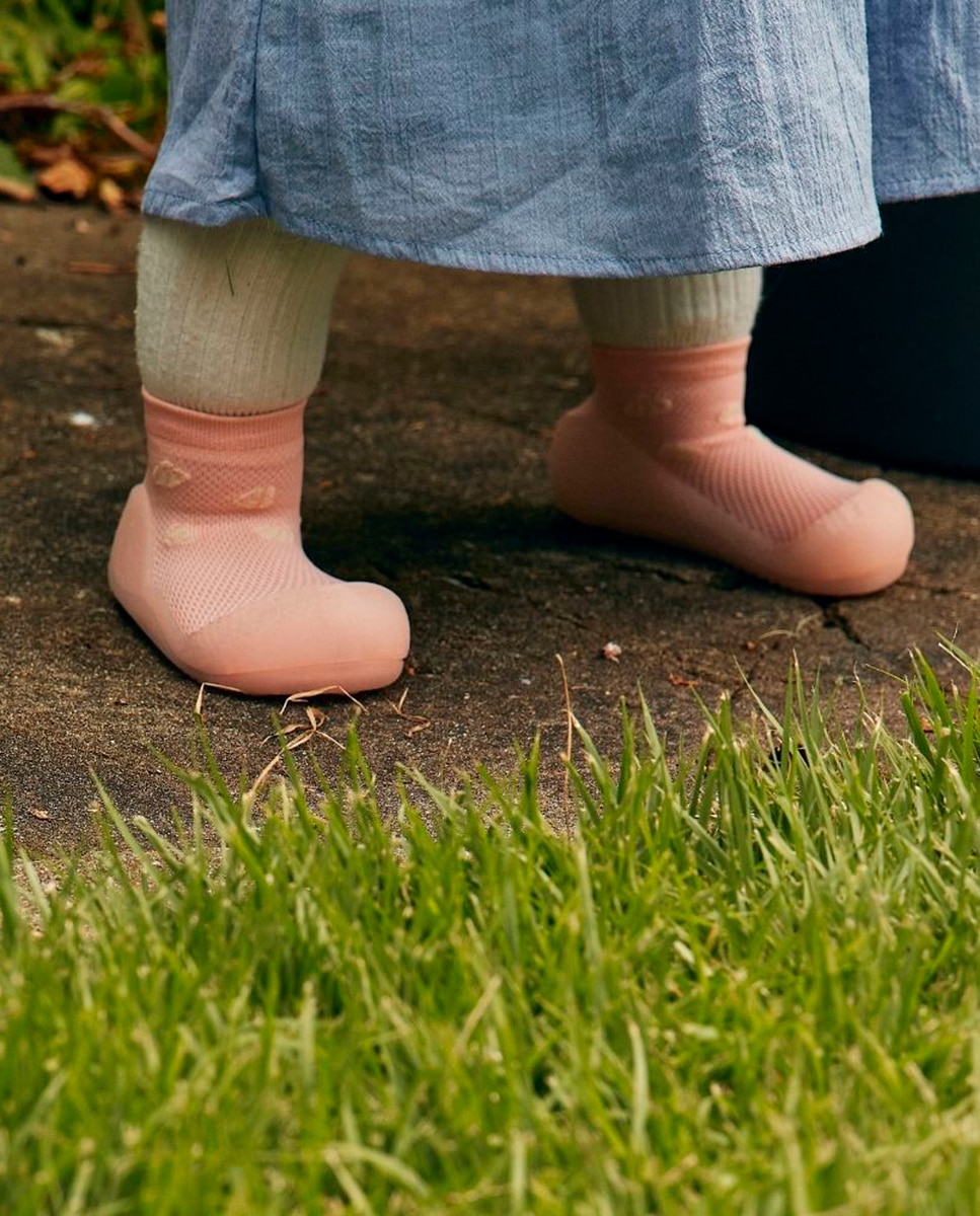 Botas de Tricot de Bebé Attipas Rosa-claro-4