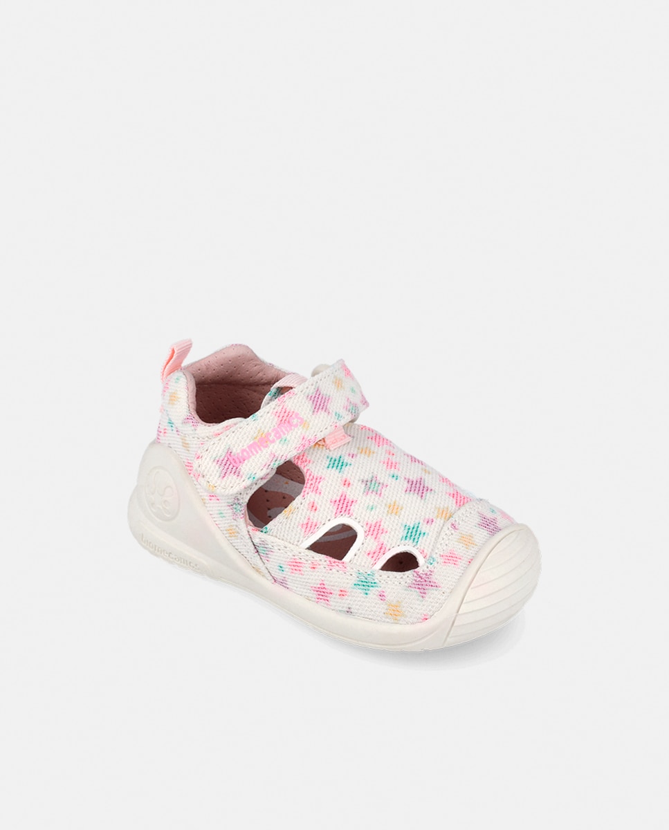 Sandálias de Lona Estampadas com Velcro Biomecanics Multicolor-4