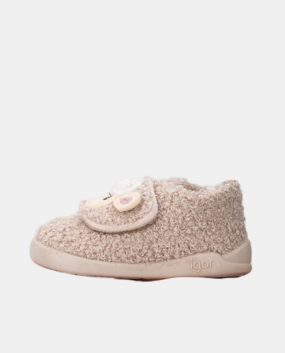 Pantufas de Criança com Conceito Barefoot Medium Igor Natural-6