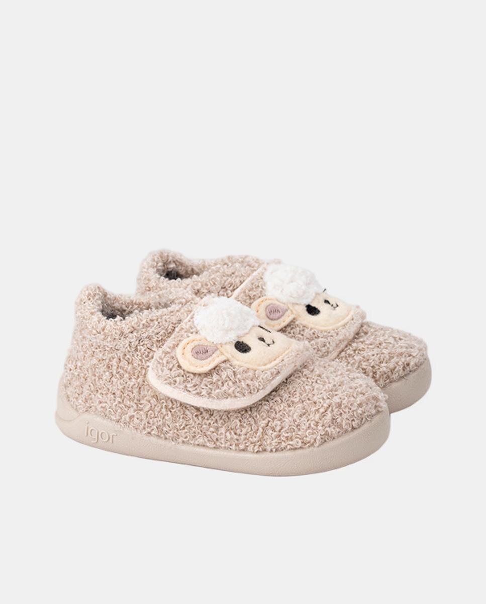Pantufas de Criança com Conceito Barefoot Medium Igor Natural-8