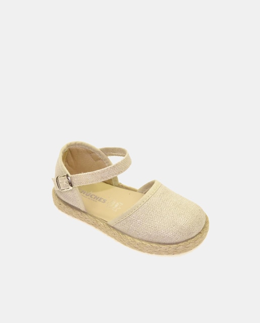 Imagem 0 de Alpercatas de Bebé com Fivela e em Linho