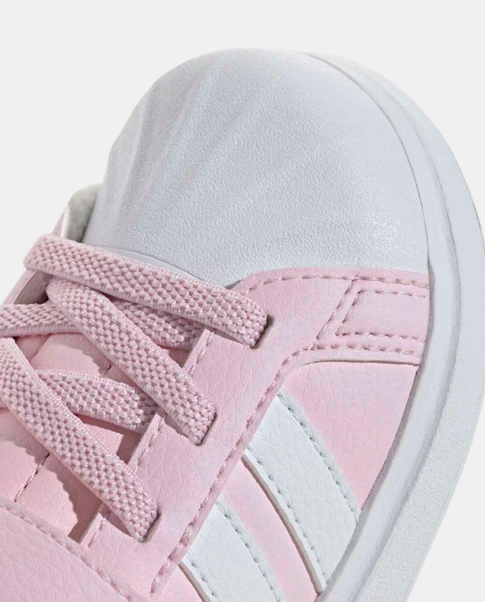Sapatilhas Baixas de Bebé com Fecho Aderente adidas Rosa-8