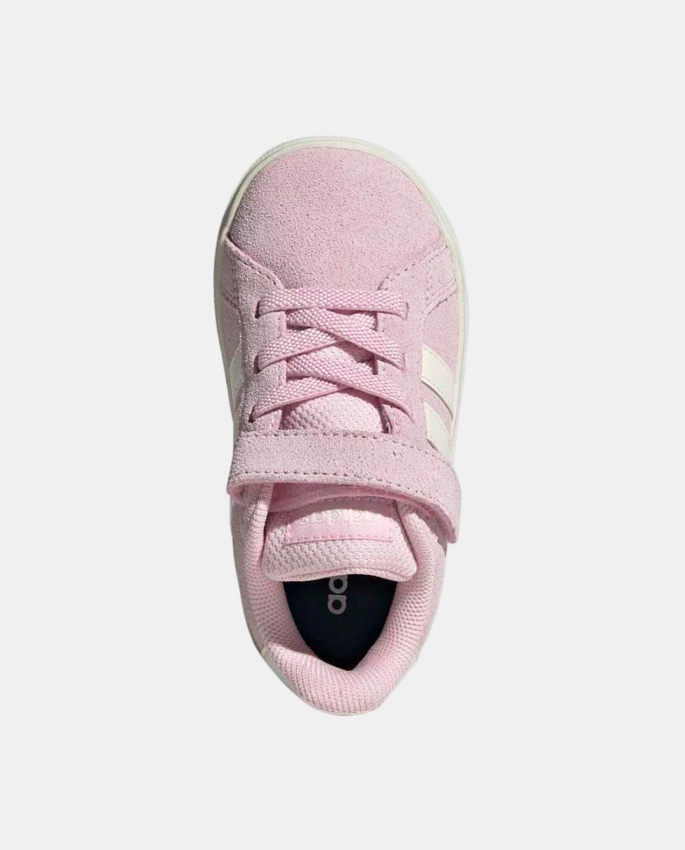Sapatilhas Baixas de Bebé com Fecho Aderente adidas Rosa-2