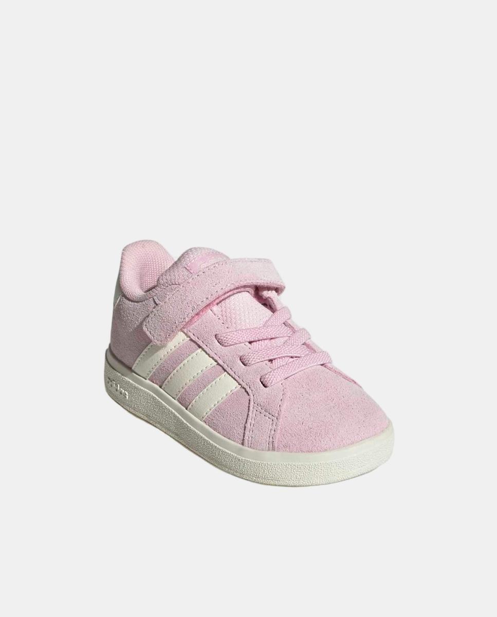 Sapatilhas Baixas de Bebé com Fecho Aderente adidas Rosa-5