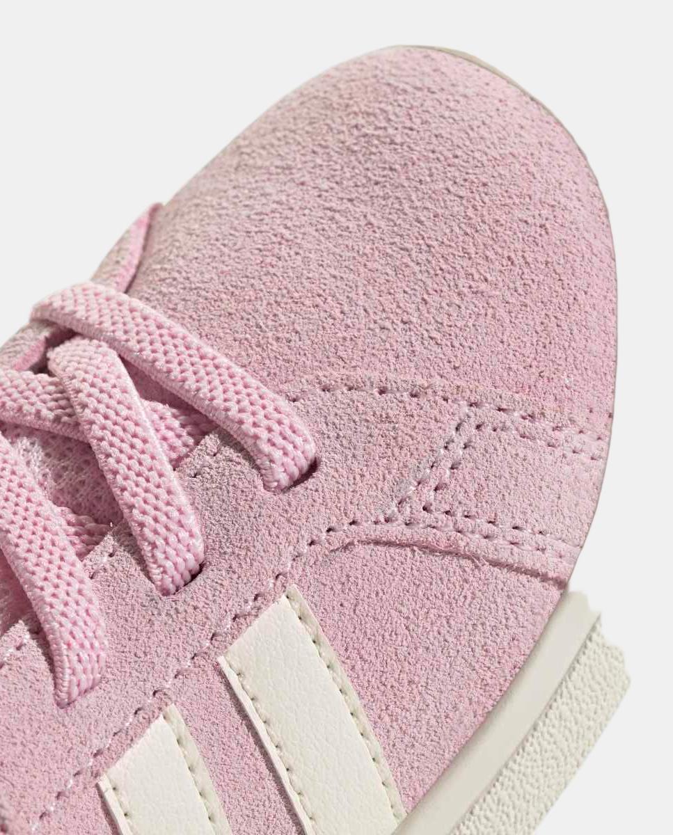 Sapatilhas Baixas de Bebé com Fecho Aderente adidas Rosa-7