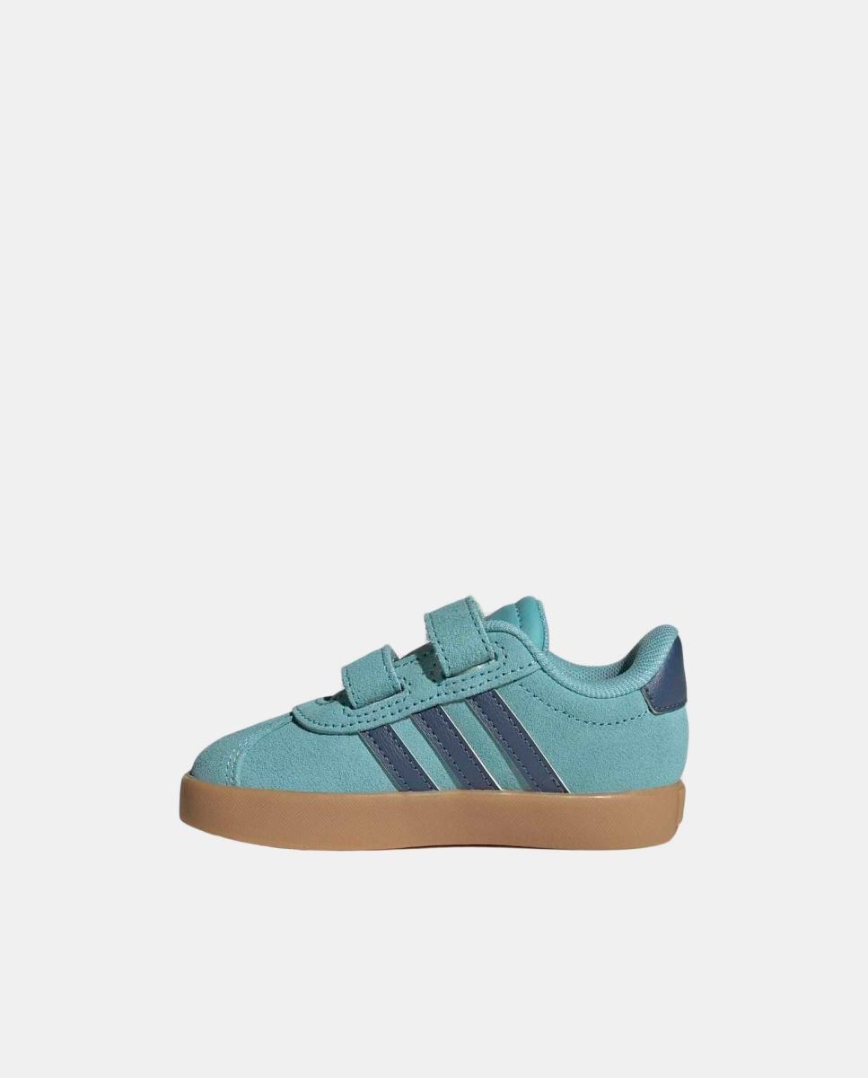 Sapatilhas Baixas de Bebé com Fecho Aderente adidas Azul-4