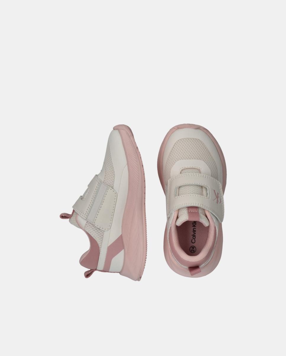 Sapatilhas de Running com Velcro Calvin Klein Rosa-3