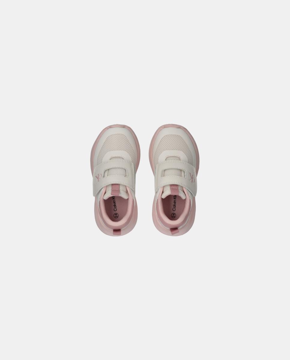 Sapatilhas de Running com Velcro Calvin Klein Rosa-5
