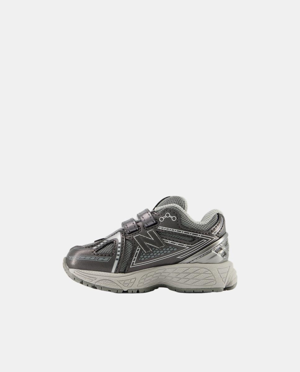 Sapatilhas Casual Infantis 1906 Hook & Loop de Velcro New Balance Cinzento metalizado-2