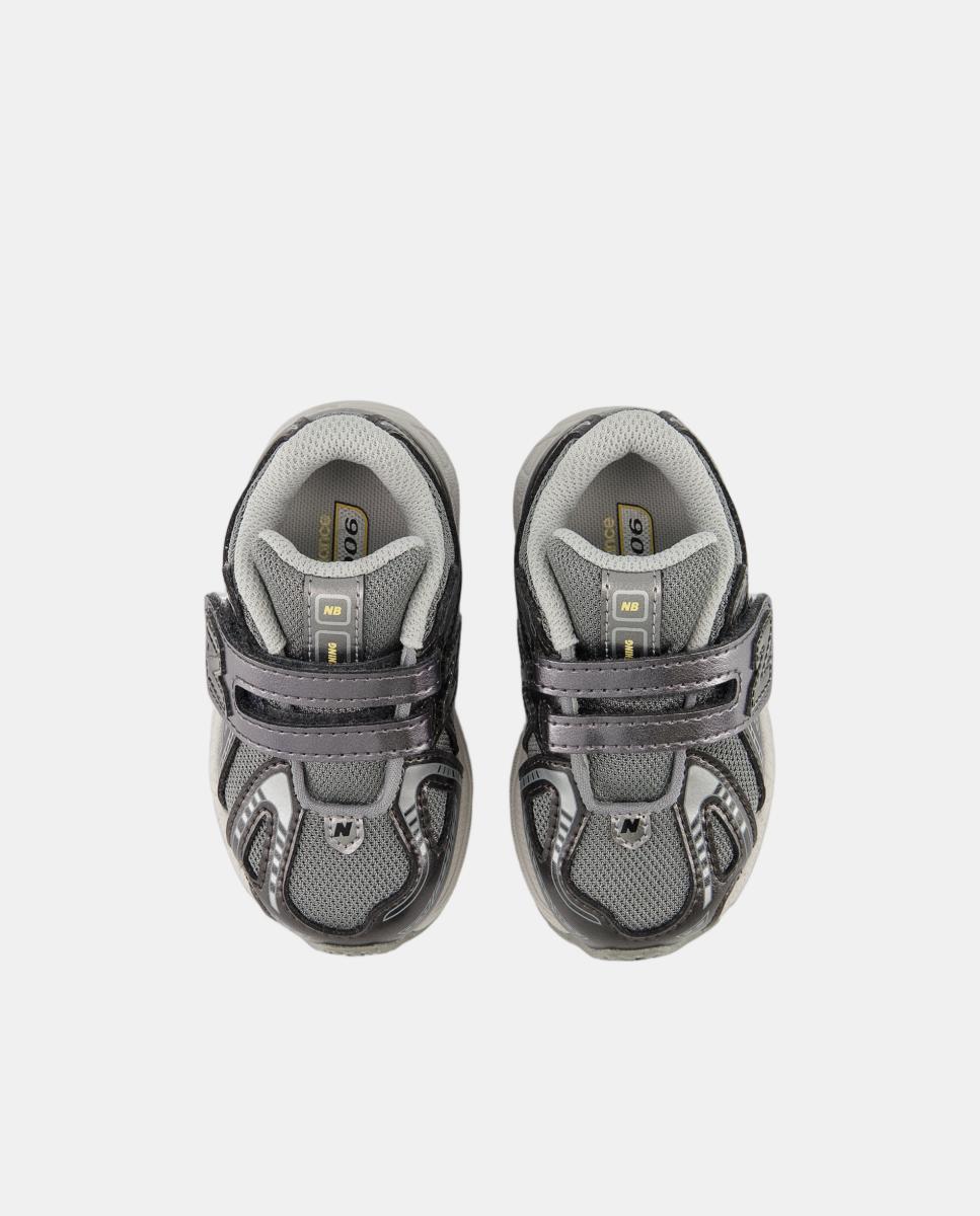Sapatilhas Casual Infantis 1906 Hook & Loop de Velcro New Balance Cinzento metalizado-3
