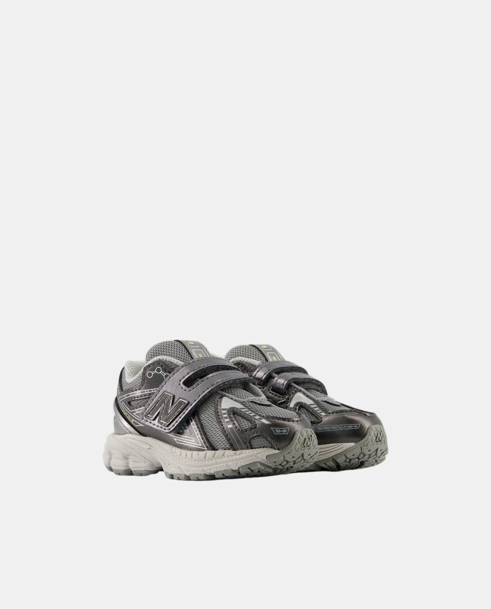 Sapatilhas Casual Infantis 1906 Hook & Loop de Velcro New Balance Cinzento metalizado-4