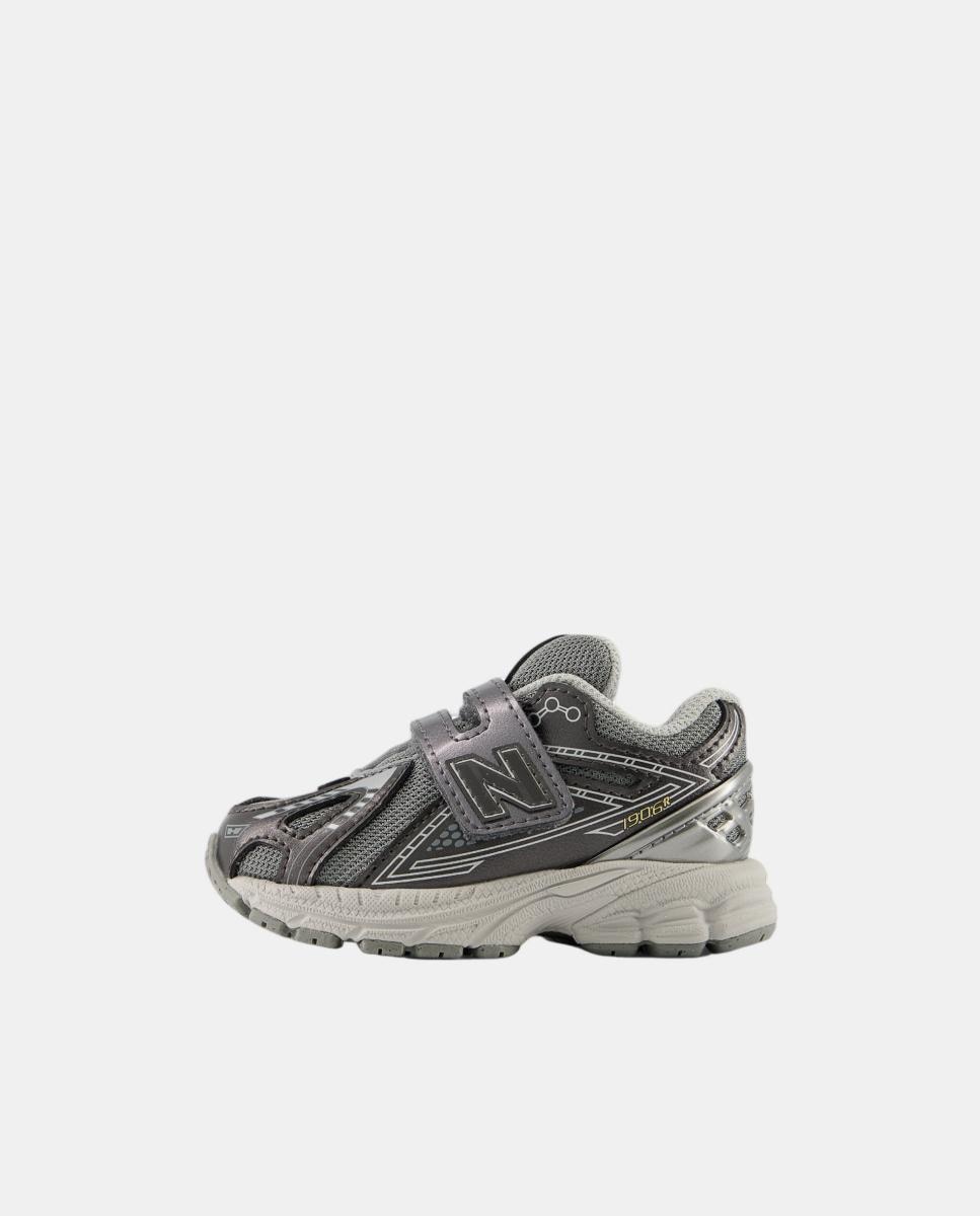 Sapatilhas Casual Infantis 1906 Hook & Loop de Velcro New Balance Cinzento metalizado-8