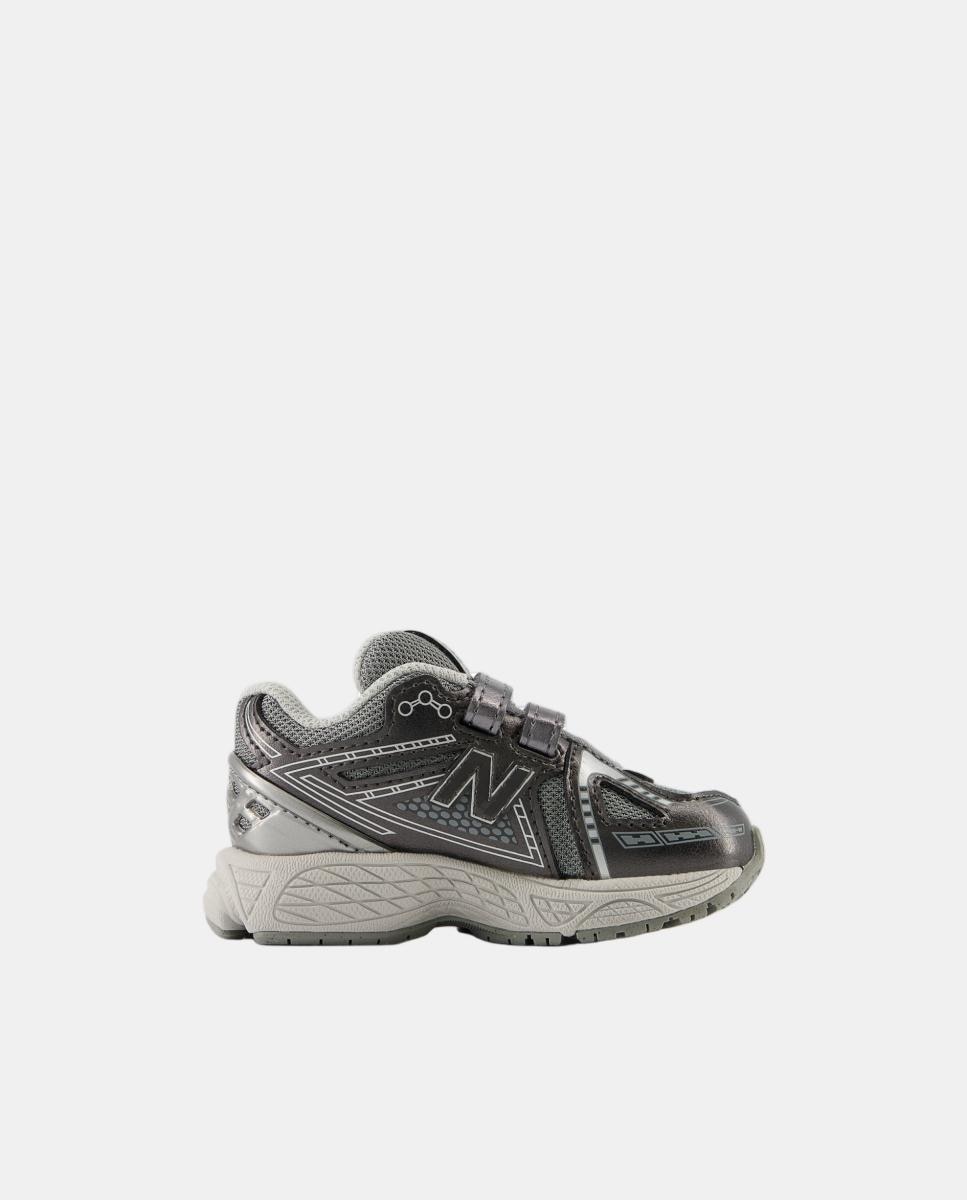 Sapatilhas Casual Infantis 1906 Hook & Loop de Velcro New Balance Cinzento metalizado-9