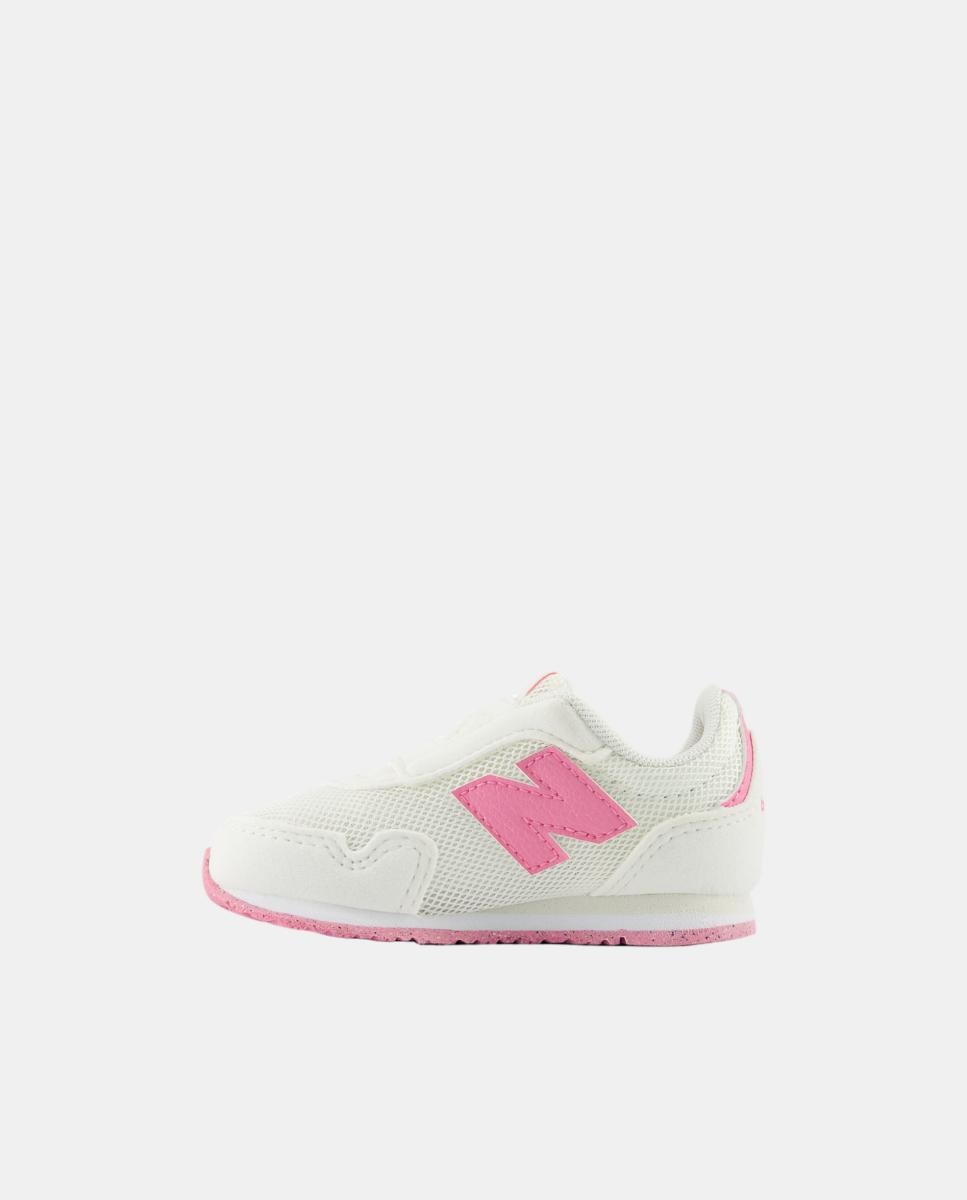 Sapatilhas Casual Infantis 323 Hook & Loop de Velcro New Balance Branco-gelo-2