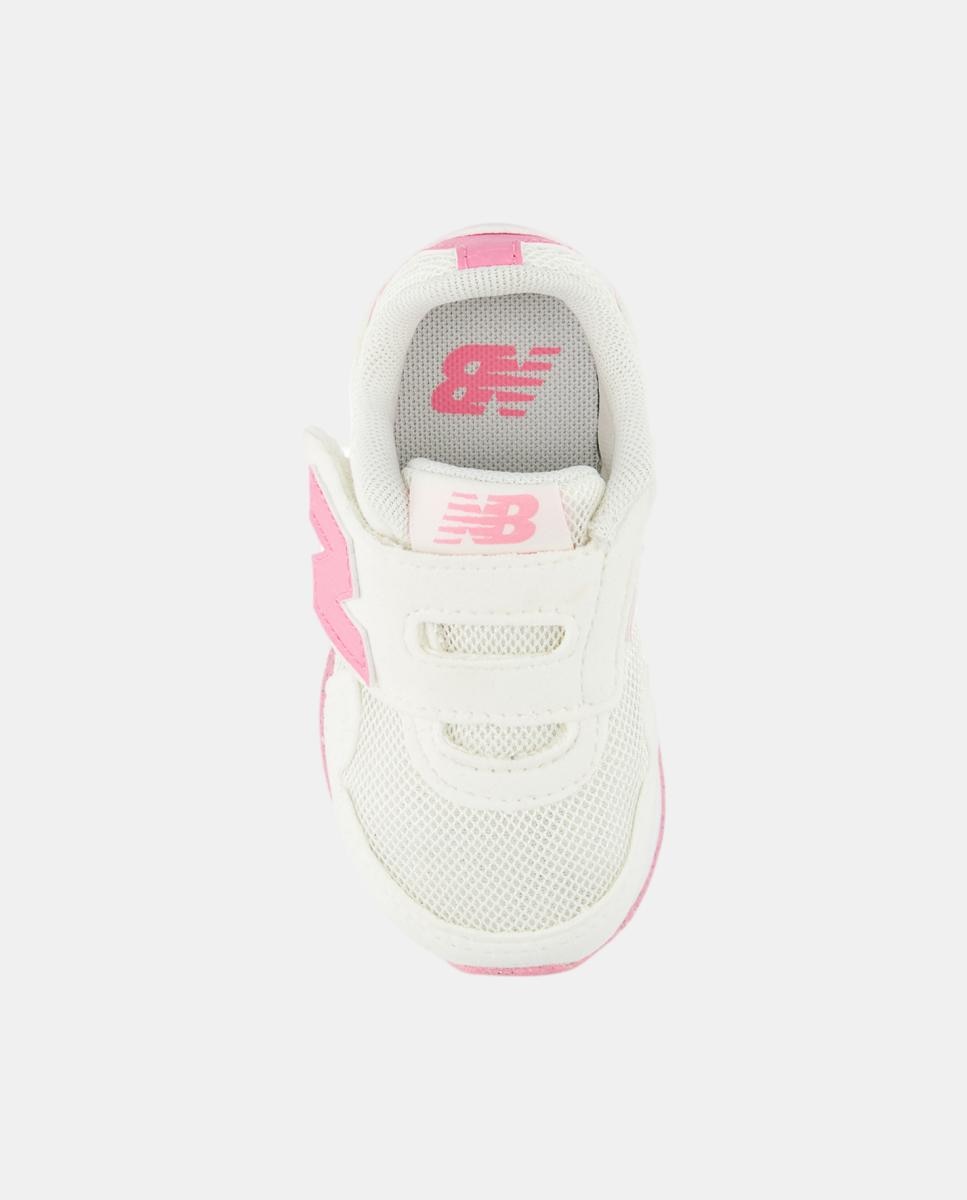 Sapatilhas Casual Infantis 323 Hook & Loop de Velcro New Balance Branco-gelo-3