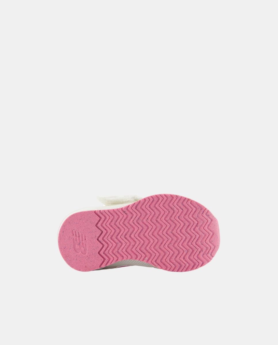 Sapatilhas Casual Infantis 323 Hook & Loop de Velcro New Balance Branco-gelo-5