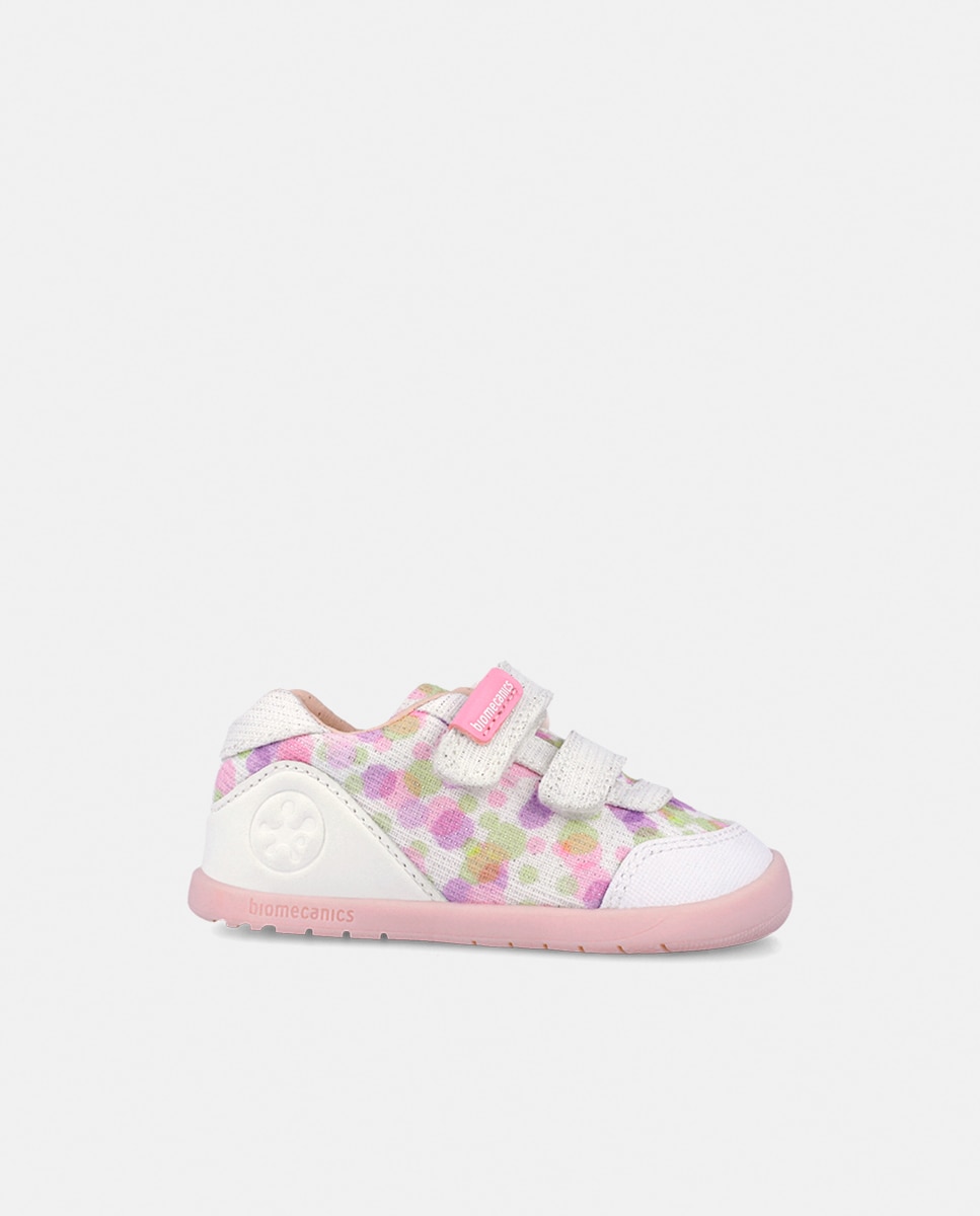Sapatos em Têxtil com Velcro Duplo Multicolor-1