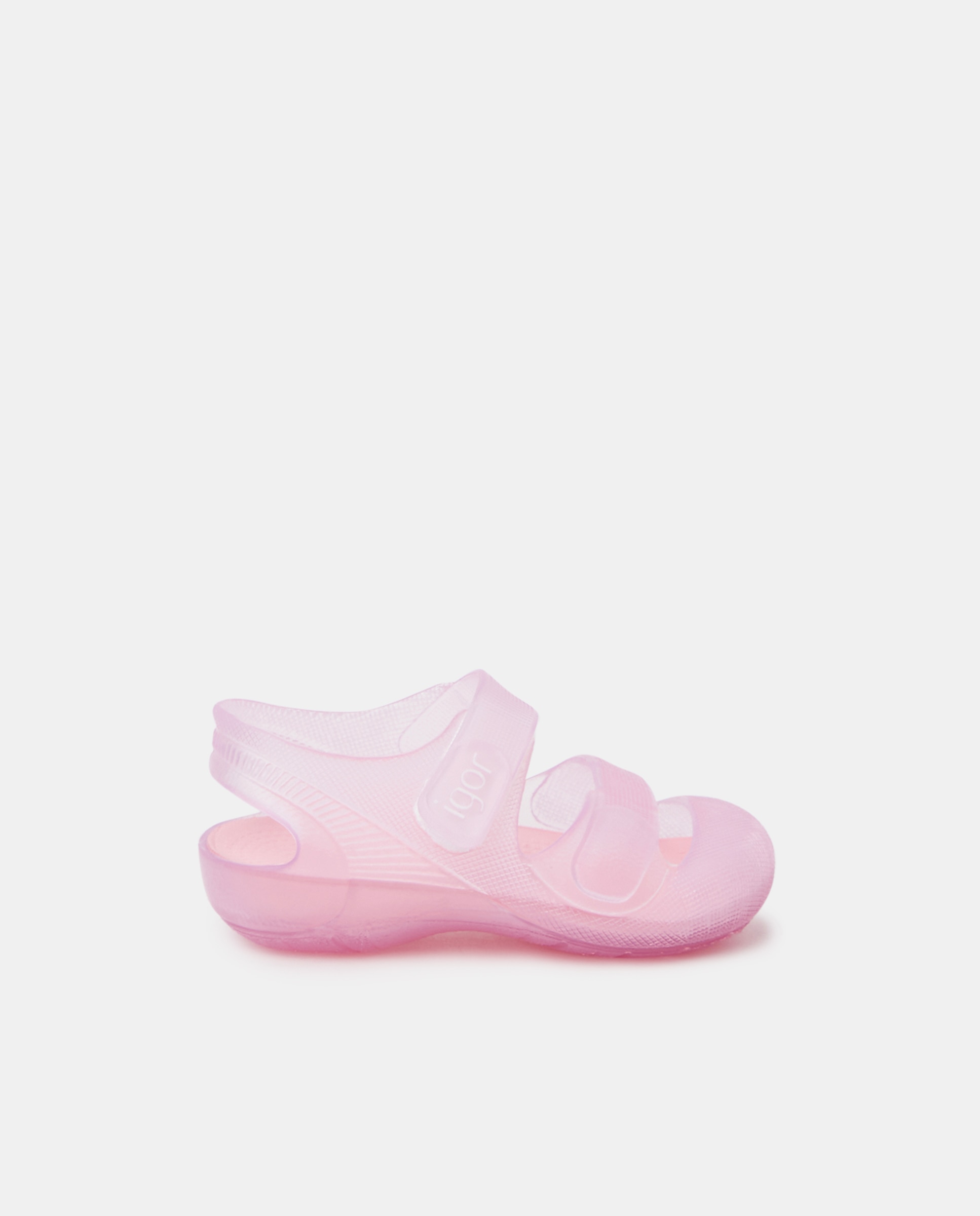 Sandálias de Bebé com Fecho Aderente - Rosa Rosa-1