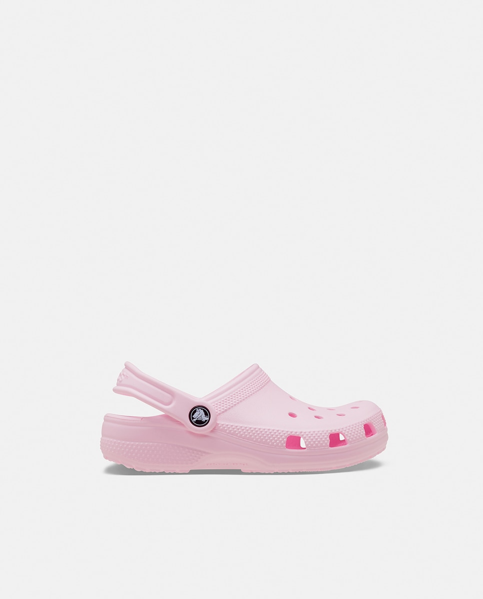 Zuecos de bebés Classic Clog Crocs - Rosa pastel Rosa pastel-1
