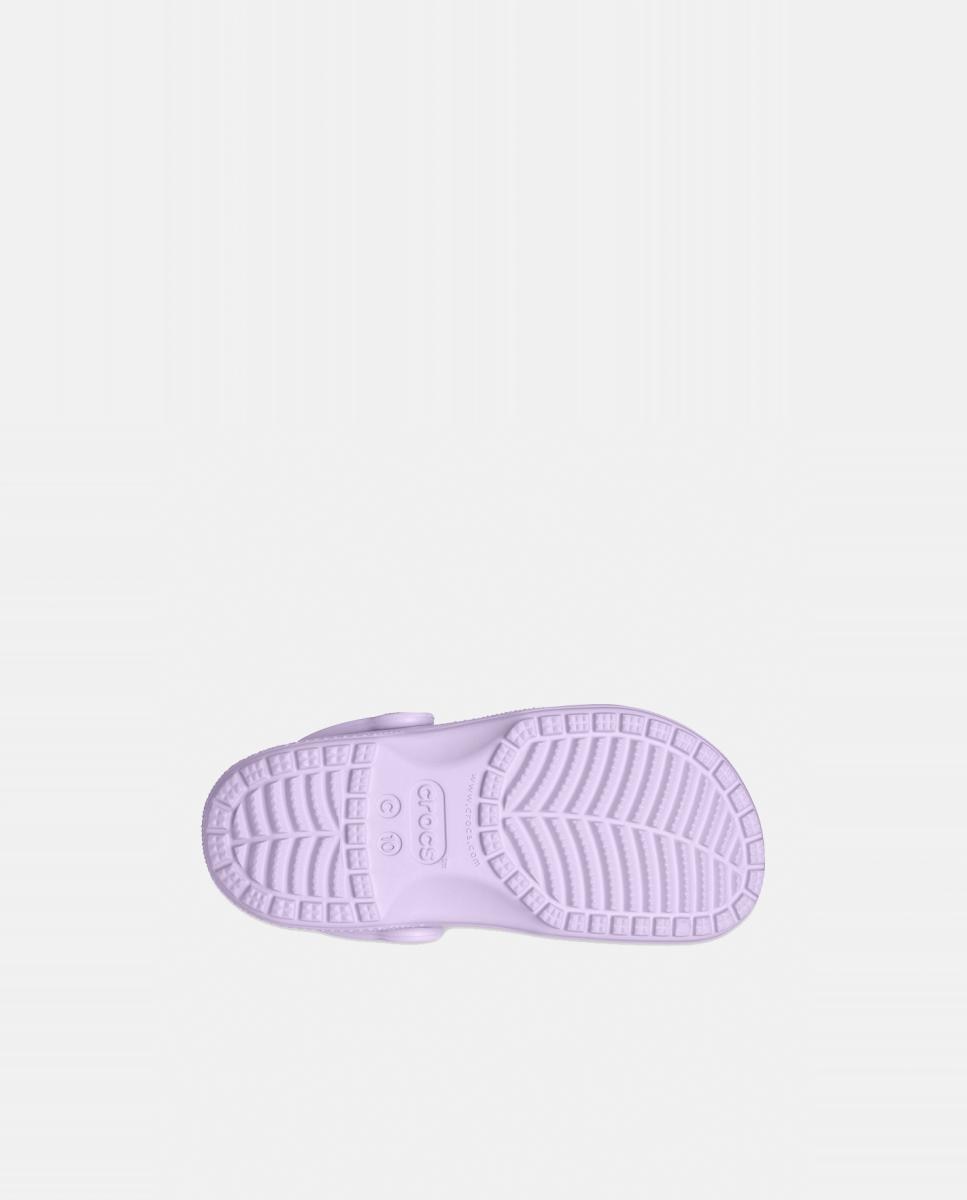 Socas de Bebé Classic Clog Lilás claro-3