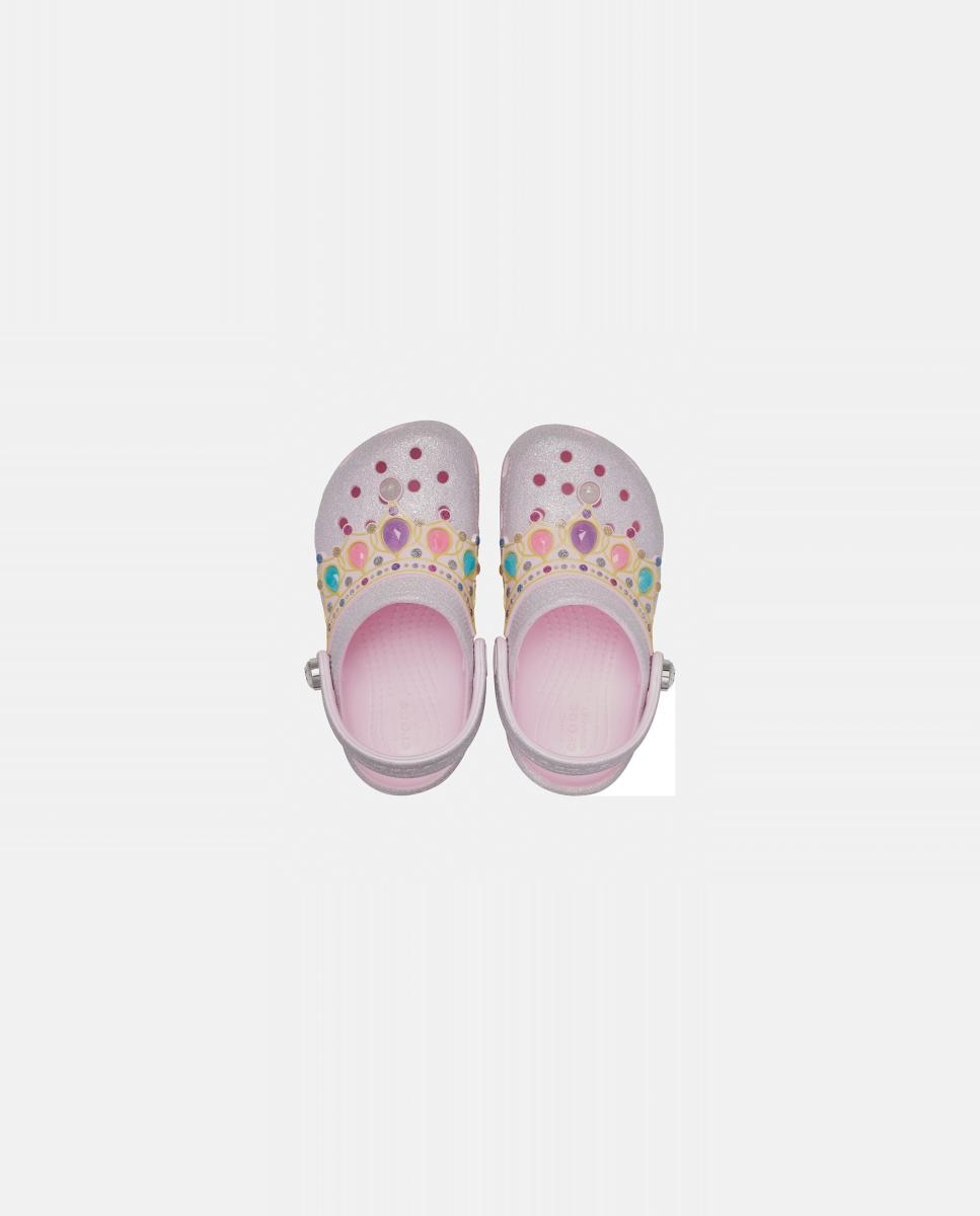 Socas de Bebé Classic IAM Princess Clog Crocs Rosa-2