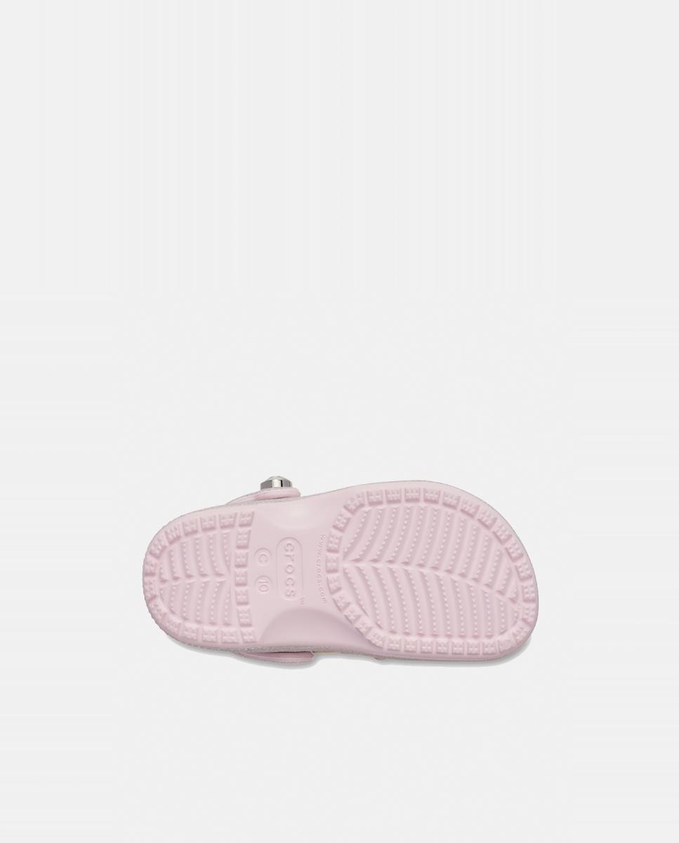 Socas de Bebé Classic IAM Princess Clog Crocs Rosa-3