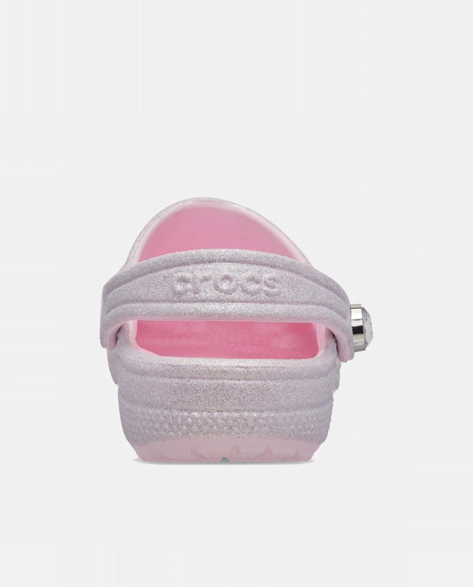 Socas de Bebé Classic IAM Princess Clog Crocs Rosa-6