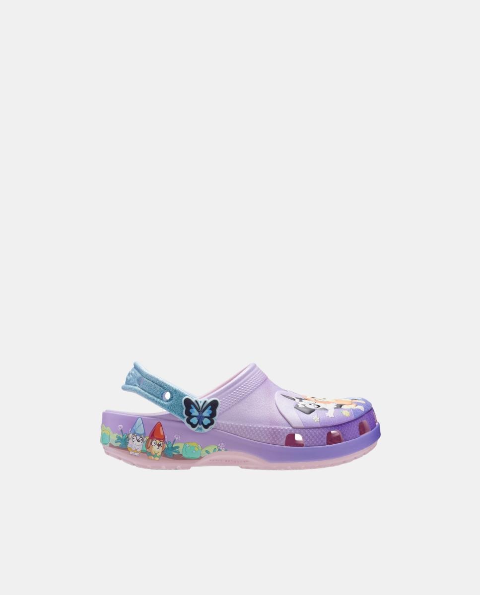 Imagem 0 de Socas de Bebé Bluey Multi Pink Classic Clog