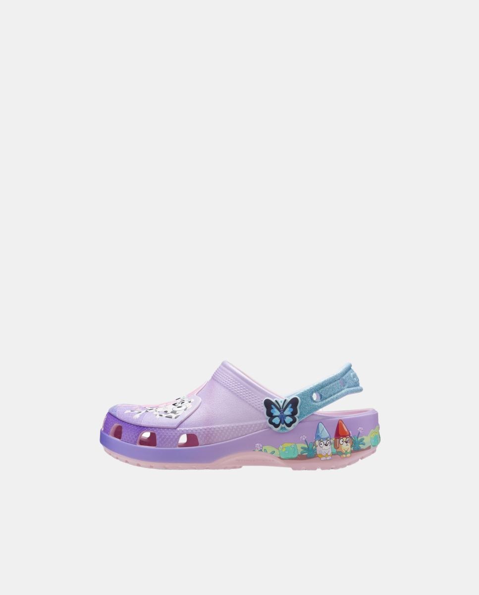 Socas de Bebé Bluey Multi Pink Classic Clog Crocs Multicolor-6