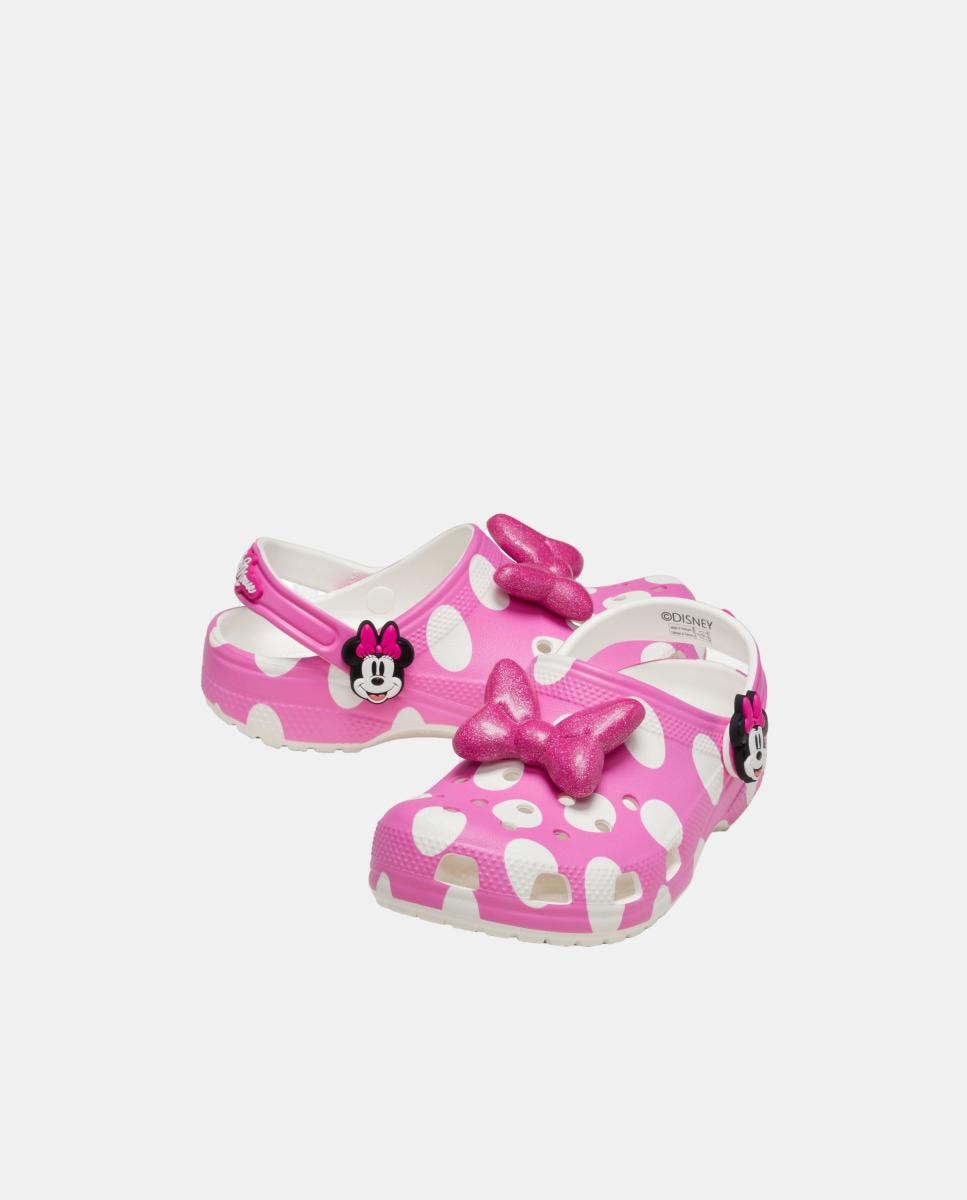 Socas de Bebé Minnie Mouse Classic Clog Crocs Multicolor-2