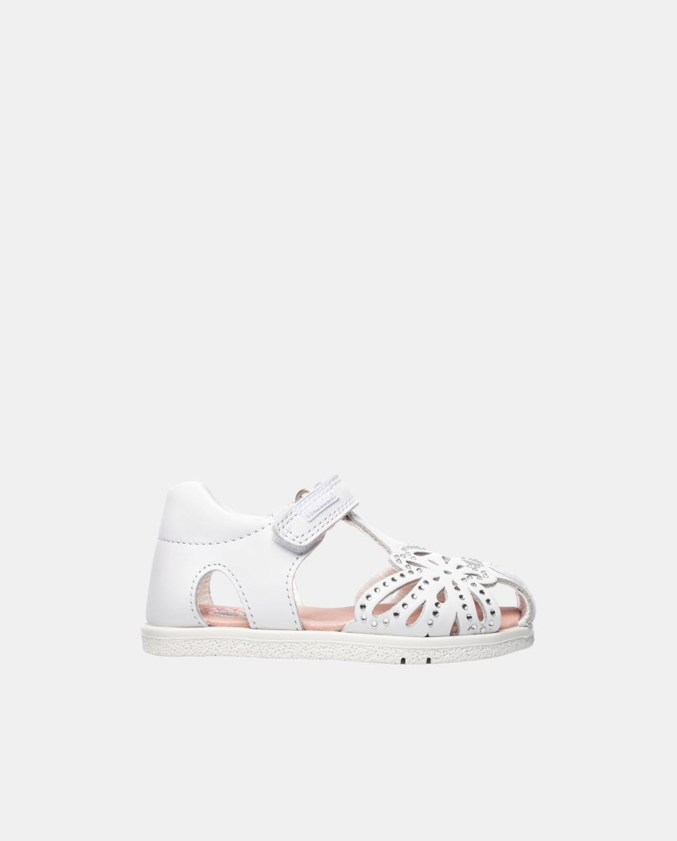 Sandalias Barefoot de bebé niña - Pablosky - Blancos Blancos-2