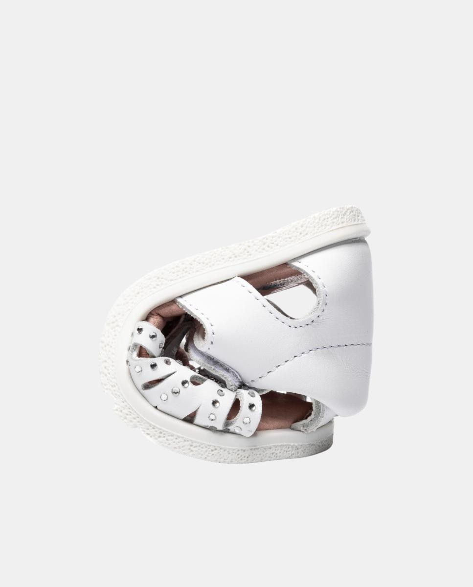 Sandalias Barefoot de bebé niña - Pablosky - Blancos Blancos-6