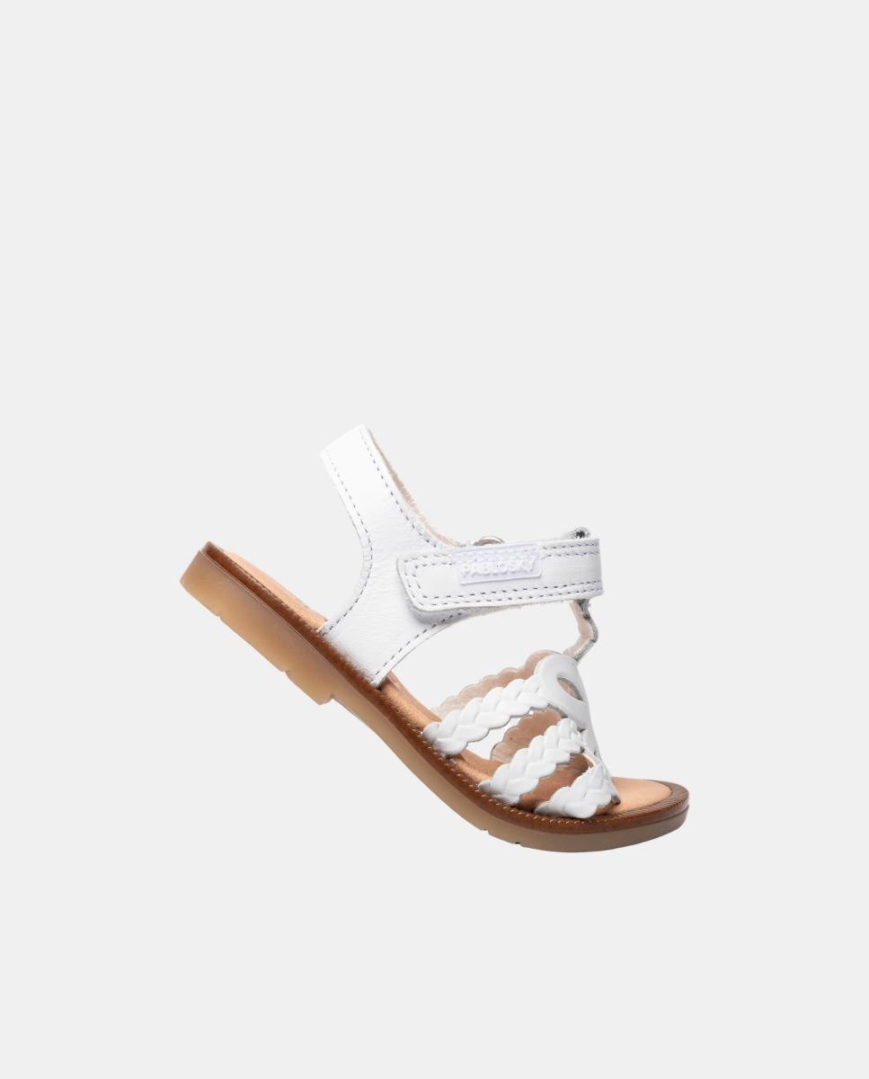 Sandalias de bebé niño - Pablosky - Blanco Blanco-5