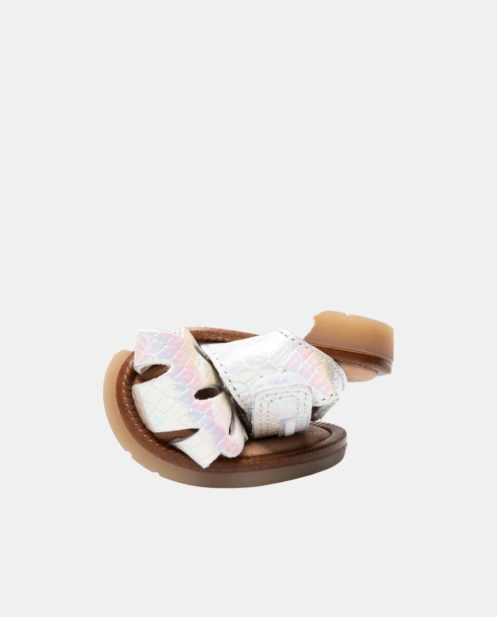 Sandalias de bebé niño - Pablosky - Blanco Blanco-6