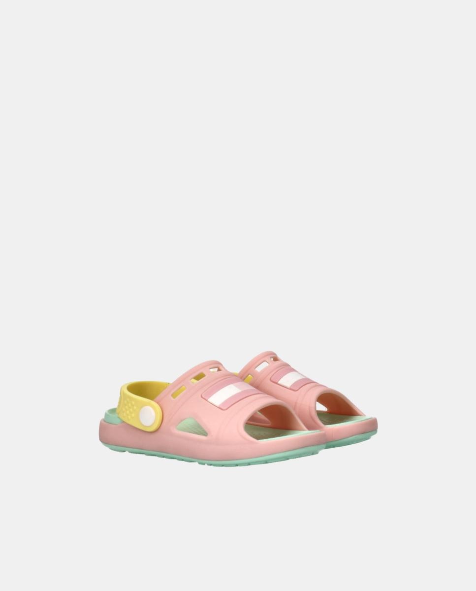 Sandálias de Banho de Bebé com Tira Traseira Tommy Hilfiger Rosa-pastel-4