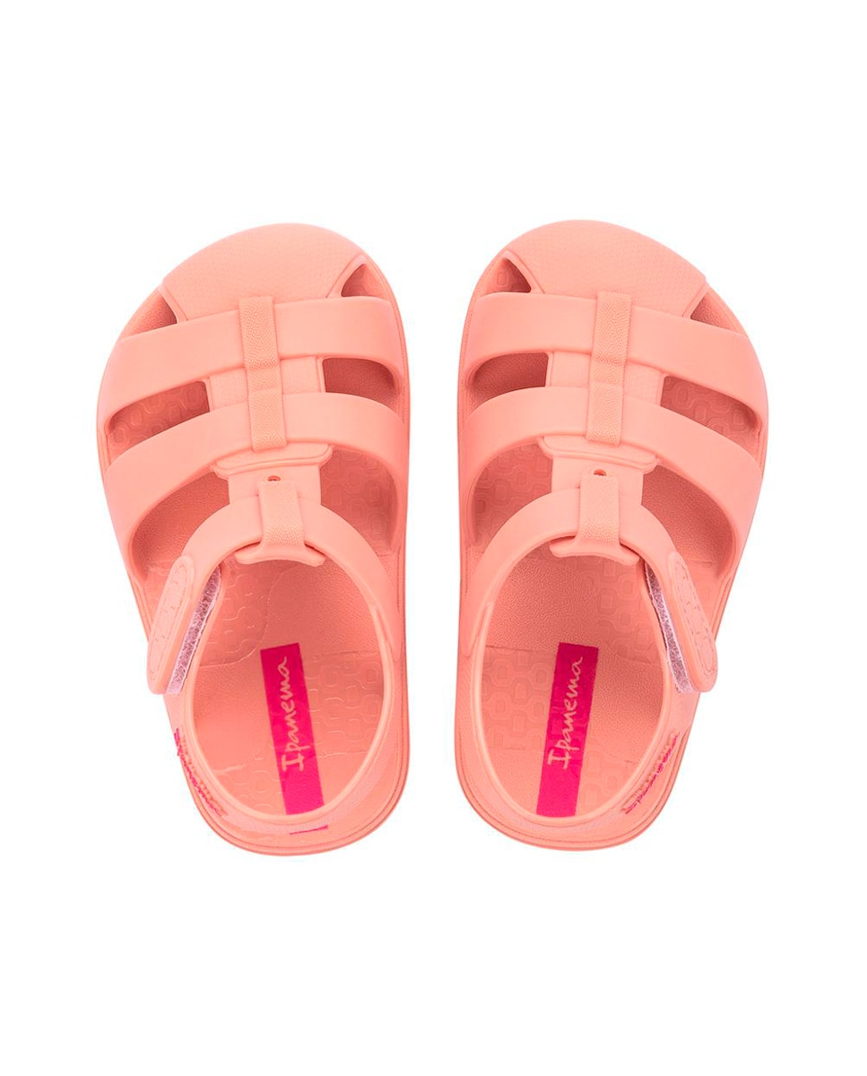 Chinelos, Bebé, PVC, Barefoot Ipanema Rosa-pastilha-2