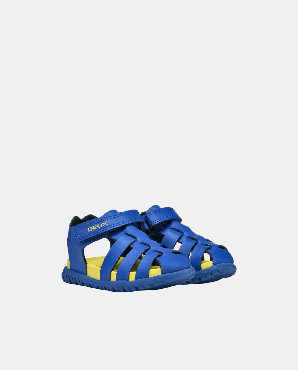 Sandálias Ligeiras Informais de Bebé Geox Azul Royal-3