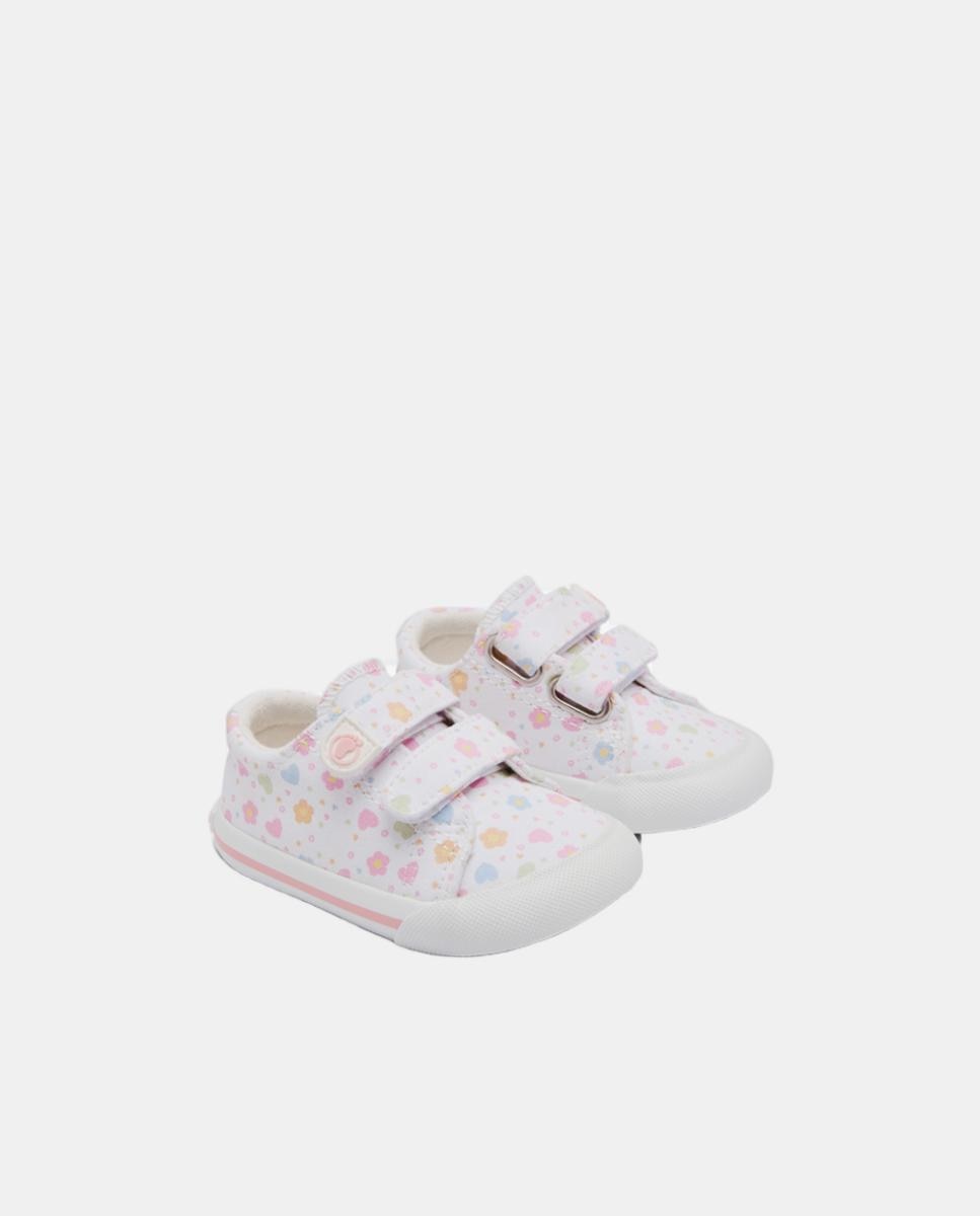Sapatilhas Respeitadoras com Estampado Floral TECNOBABY BY CONGUITOS Multicolor-2