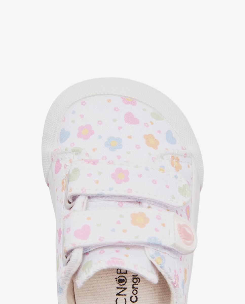 Sapatilhas Respeitadoras com Estampado Floral TECNOBABY BY CONGUITOS Multicolor-4
