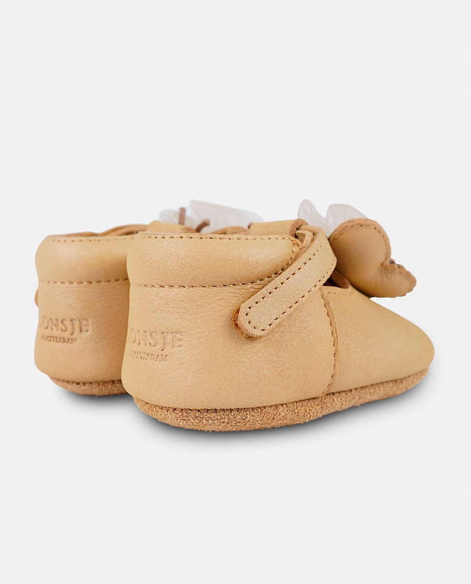 Zapato de bebé con velcro - Donsje - Beige Beige-3