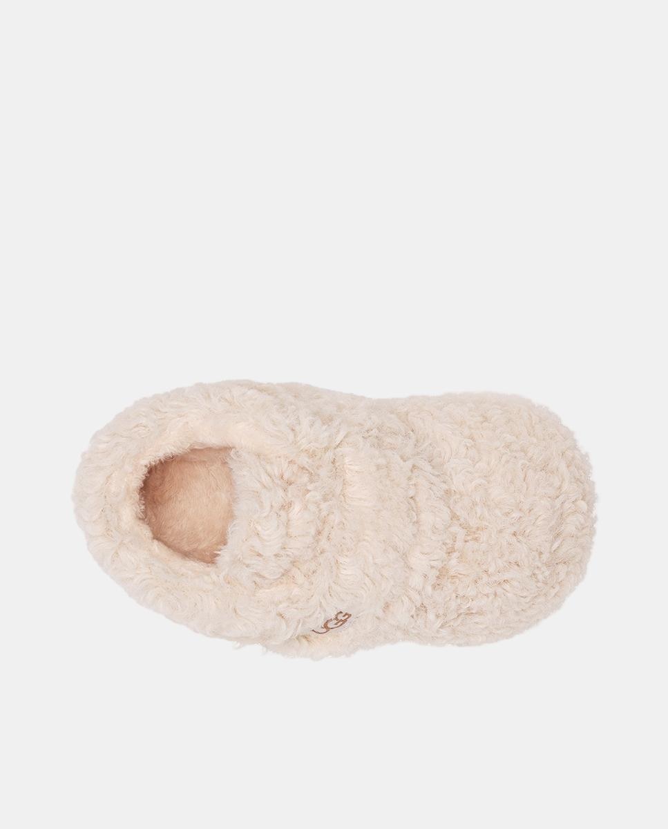 Botas de Tricot Bixbee de Bebé em Pele com Pelo de Borrego Couro-5